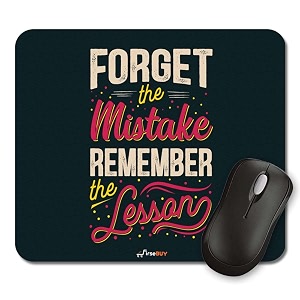 Rectangle Mouse Pad Anti Slip Rubber Forget