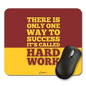 Rectangle Mouse Pad Anti Slip Rubber There
