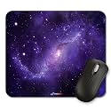 Rectangle Mouse Pad Anti Slip Rubber Galaxy