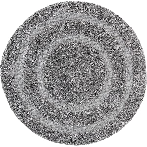 Rectangular Box Round Shaggy Carpet for Living