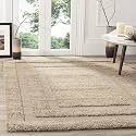 Rectangular Box Shaggy Carpet for Living Room