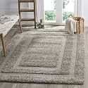 Rectangular Box Shaggy Carpet for Living Room