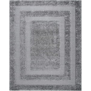 Rectangular Box Square Shaggy Carpet for Living