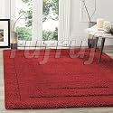 Rectangular Box Square Shaggy Carpet for Living