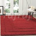 Rectangular Box Square Shaggy Carpet for Living