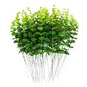 RECUTMS 36Pcs Artificial Tender Green Eucalyptus Leaves Stems 14.6 inch