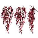 RECUTMS 3Pcs Artificial Fall Hanging Monkey Plants Faux Draping Greenery