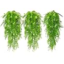 RECUTMS Artificial Hanging Plants Wall Decor Faux Draping Plant with Lights