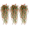 RECUTMS Faux Hanging Plants Draping Greenery Artificial Vines for Outdoors