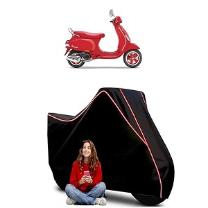 RED 125 Scooty Bike Cover Water Resistant