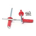 Red 3/16" Aluminum Small Head with Steel Mandrel Multi Grip Pop Rivets Fasteners .275 - .598 Grip Range