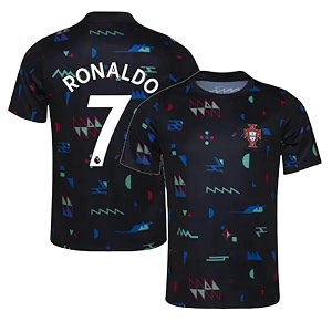 ronaldoo red all new portugaall football jersey 2024-2025 football home jerseymenkidsboysmedium 38multicolor-18