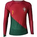 ronaldoo RED All New Portugaall Football Jersey 2024-2025 Football Home Jersey(Men,Kids,Boys)(Small 36,Multicolor-21)