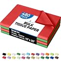 Crown Display Green Tissue Paper for Gift Bags 15" X 20" 480 Sheets
