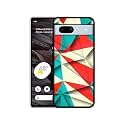 Red Blue White Pattern Design Premium 2D
