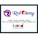 Red Cherry Genuine Leather Business Briefcase Office