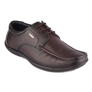Red Chief Brown Formal Derby Shoes for