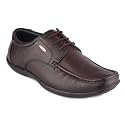 Red Chief Brown Formal Derby Shoes for