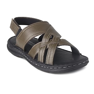 Red Chief Leather Casual Sandals for Men