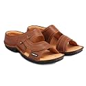 Red Chief Leather Casual Slipper for Men