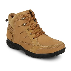 red chief leather casual sneaker shoe for men
