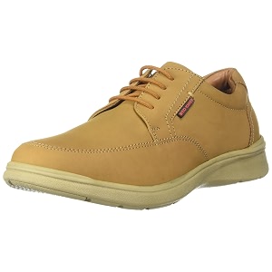 red chief leather casual sneaker shoe for men