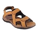 Red Chief Leather Sandals for Men