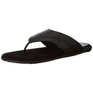 Red Chief Mens Black Hawaii Thong Sandals-7