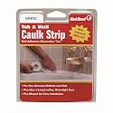 Red Devil 0151 Tub & Wall Caulk Strip (Wide) 1-5/8" x 11', White, (Pack of 3)