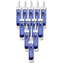 Red Devil 08760I12RD PRO Construction Grade Siliconized Acrylic Sealant, 10.1 oz., Clear, 12 - Pack