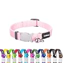 Red Dingo Classic Cat Collar, One Size Fits All, Pink