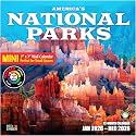 RED EMBER America's National Parks 2026 Mini Wall Calendar 12 Month | 7" x 14" Open | Thick &amp; Sturdy Paper | Holiday Gift | Nature Calendar 2026