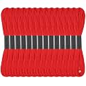Red Embroidery Floss: 14 Skeins Embroidery Thread Cross Stitch Thread