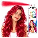 Red Hair Color Spray, Temporary Washable Hair Spray for Kids Women Men