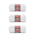 Red Heart Scrubby Cotton Cotton Yarn - 3 Pack of 3.5oz/100g - Cotton - 4 Medium (Worsted) - 145 Yards - Knitting/Crochet