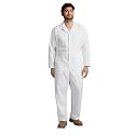 Red Kap Men's Twill Action Back Coverall With Chest Pockets - Mechanic Coveralls With Concealed Zippers