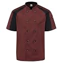 Red Kap mens Airflow Raglan Chef Coat With OilblokChef's Jacket