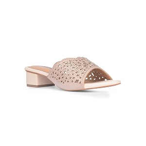 Red Label Womens Polka Mule Mule