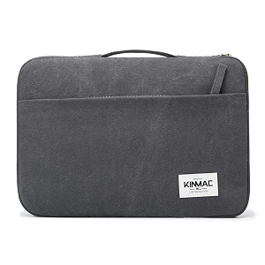 red lemon kinmac 360 protective canvas bag sleeve for 13 133 inch macbook air prouniversal laptop 13 133 inch laptop sleeve sleeves hand bag carry case grey canvas