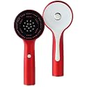 Red Light Scalp Massager Comb, Electric Serum Applicator for Dry Scalp & Hair Oil Absorption, Waterproof Scalp Care Brush for Men & Women (Red)