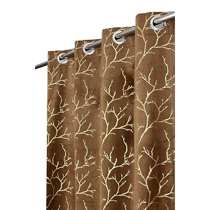 heavy velvet fabric room darkening curtains 8 feet for door chiku single piece