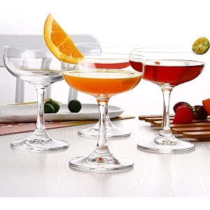 elegant couple cocktail glasses-set of 6 handmade crystal bar quality champagne glasseschampagne saucer  designed as large katori martini glasses martini glasses