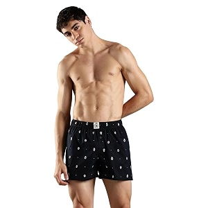 Red Striped Mid Rise Boxer