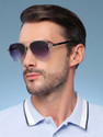 Red Tape Aviator Sunglasses