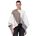 Red Tape Casual Poncho Sweater for Women | Comfortable and Cozy | V Neck Style