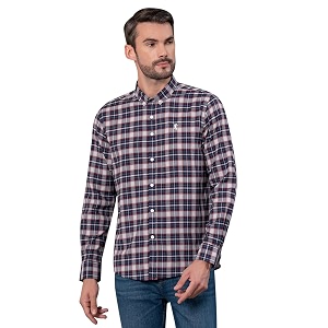 Red Tape Checked Shirt for Men