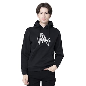 Red Tape Cotton Blend Men Hooded Sweatshirt