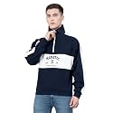 Red Tape Cotton Half Zip Mock Neck