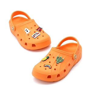 Red Tape Kids Buckle Clogs