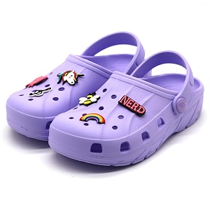 Red Tape Kids Buckle Clogs